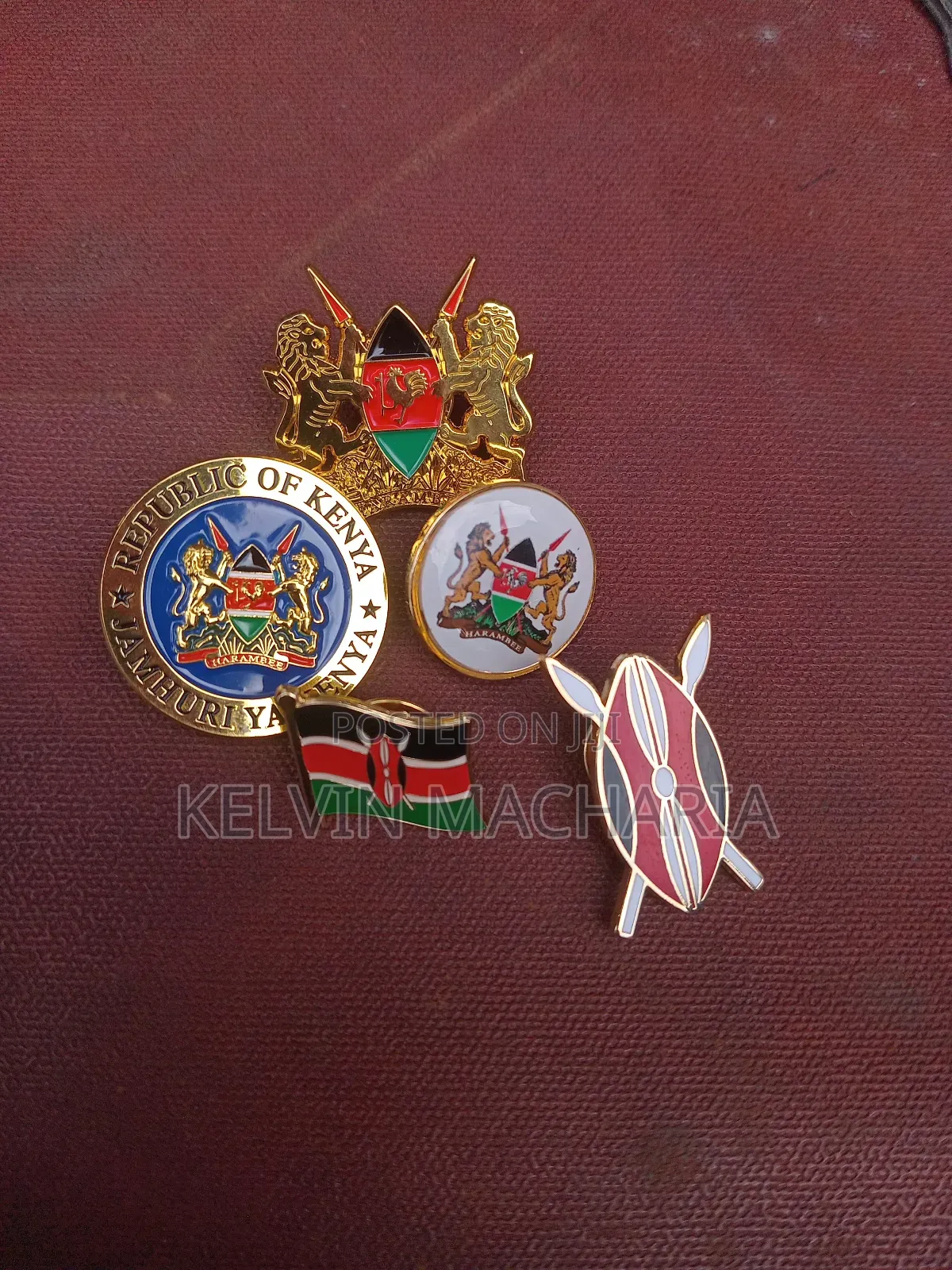 Coat of Arms and Lapel Pins