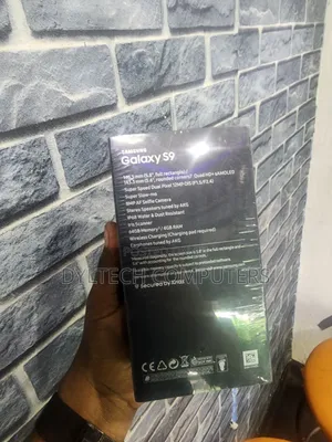 New Samsung Galaxy S9 64 GB Black