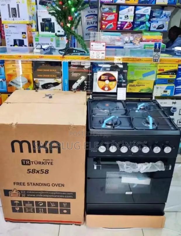 Marble Mika Standing Cooker 58*58 3gas + 1electric