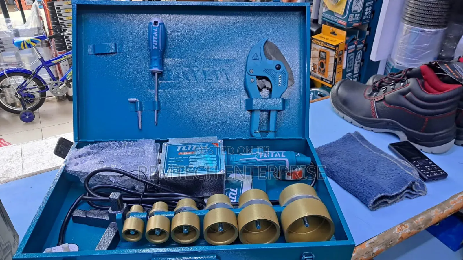 Total Plastic Tube Welding Tool