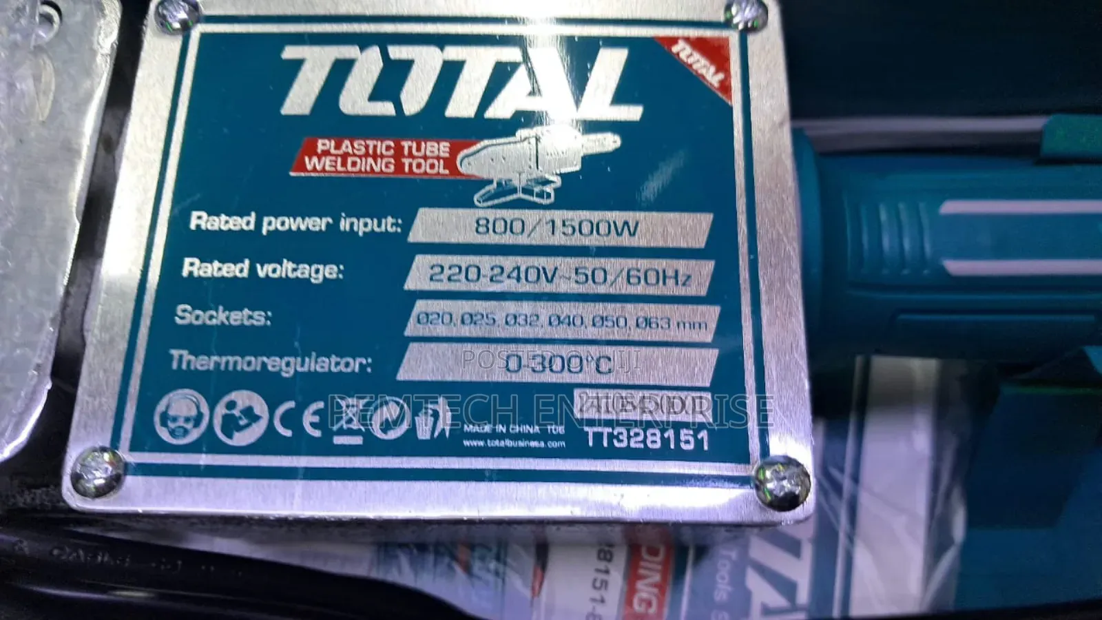 Total Plastic Tube Welding Tool