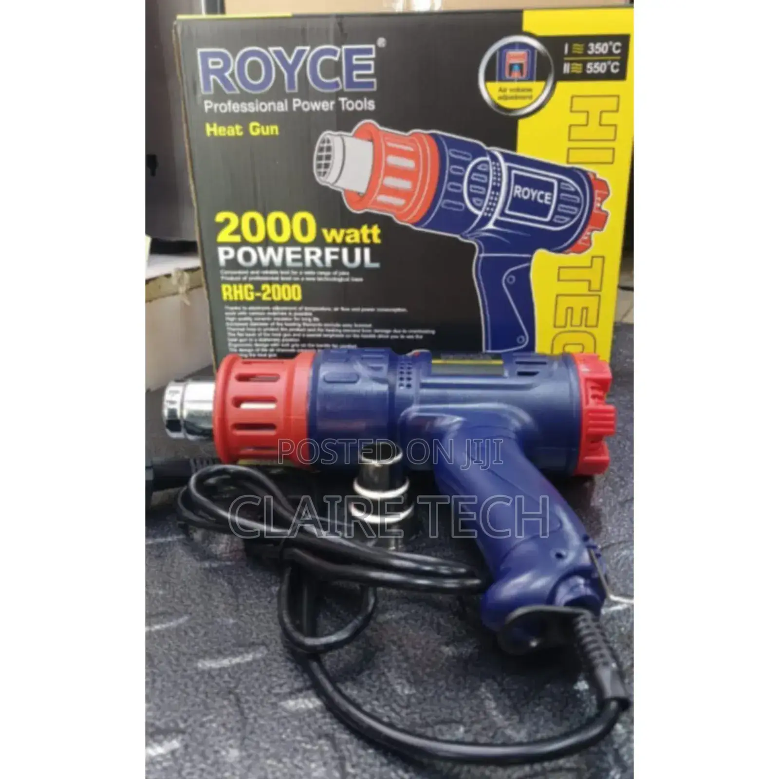 Royce Durable Heat Gun 2000watts
