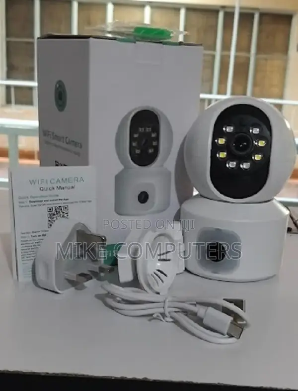 Wireless Wifi Camera Baby Monitor PTZ Dual Cameras
