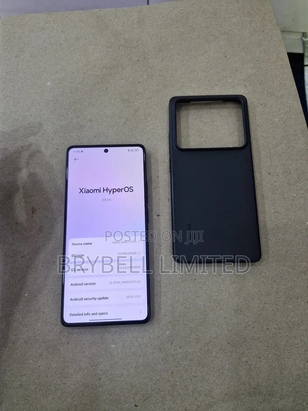 Xiaomi Redmi Note 13 Pro 256 GB Black