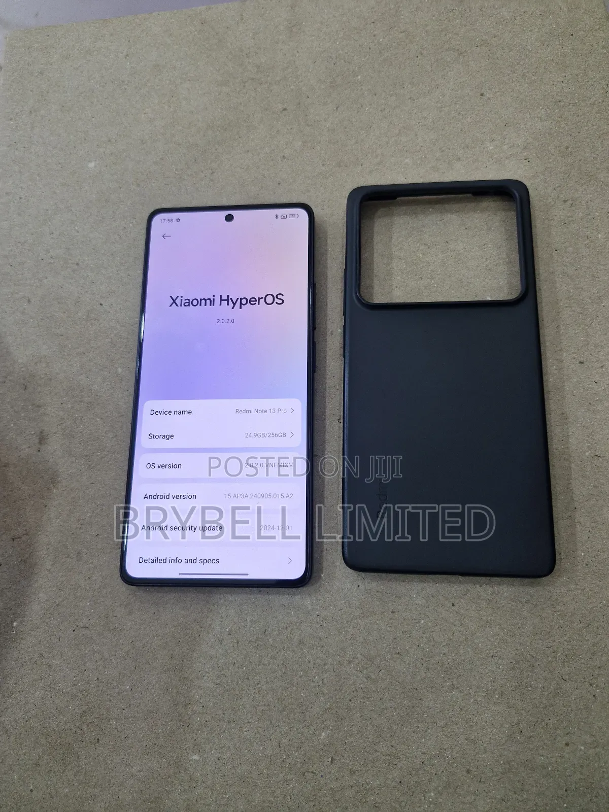Xiaomi Redmi Note 13 Pro 256 GB Black