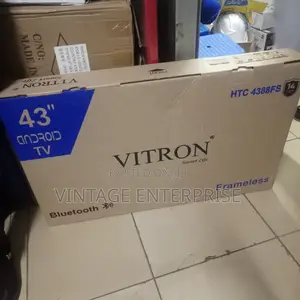 Vitron 43" Android Frameless Tv Full Hd