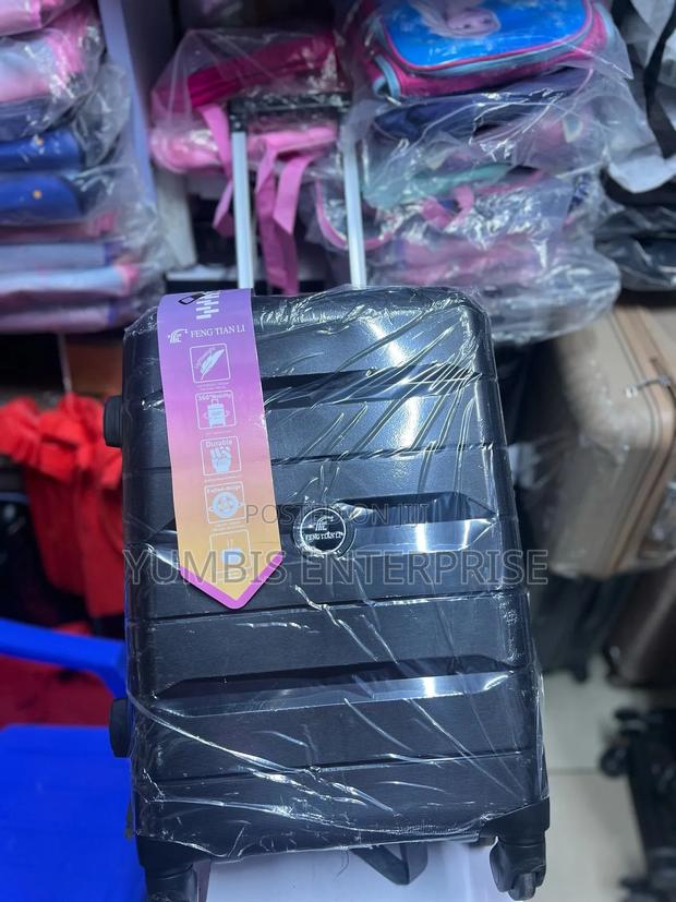 Black Height 50 Cm Rubber *Unbreakable _Small Suitcase - thumbnail 2