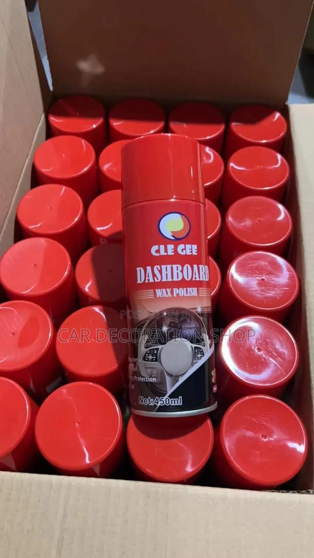 3pc Dashboard Protection Wax Polish in Flavors