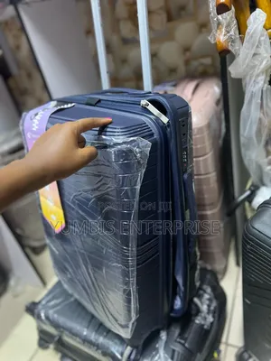 Navy Blue Height 56cm -Rubber - Suitcases at 2500