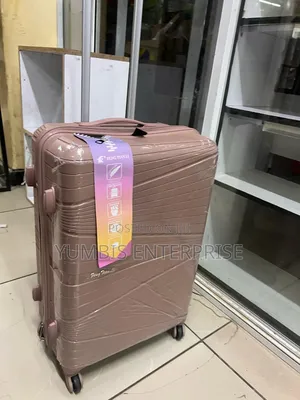 Beige Medium Size 66cm Rubber _Suitcase