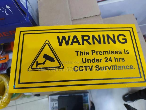 CCTV Warning Sign - thumbnail 2