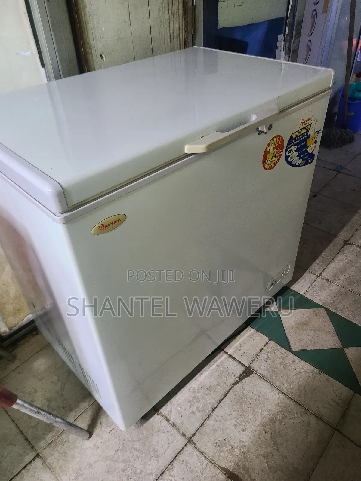 White Ramtons Chest Freezer/ Deep