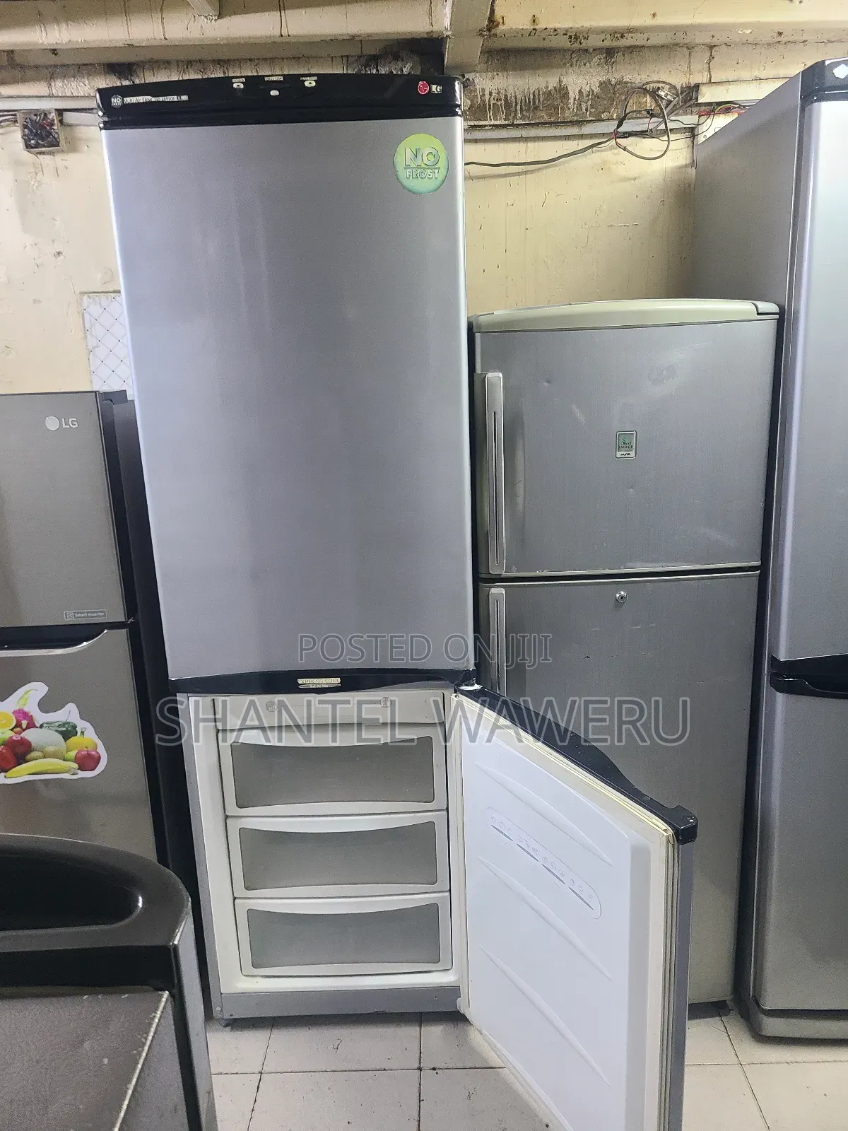 Large Bottom Freezer Fridge 400litres Esf