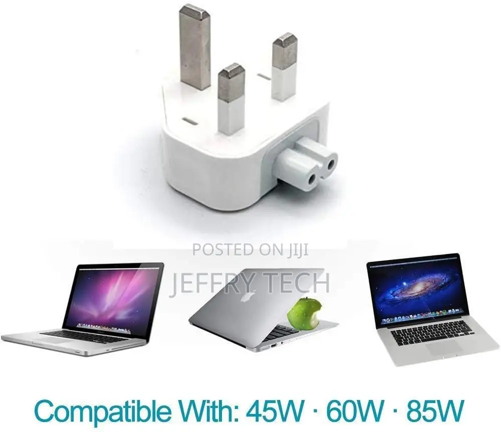 Mac Ac Power Charger Adapter United Kingdom Wall Plug Duckh