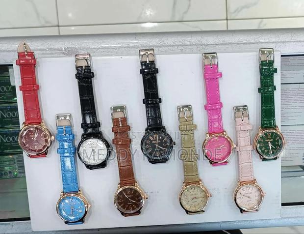 Blue/Pink/Brown Ladies Watch - main view