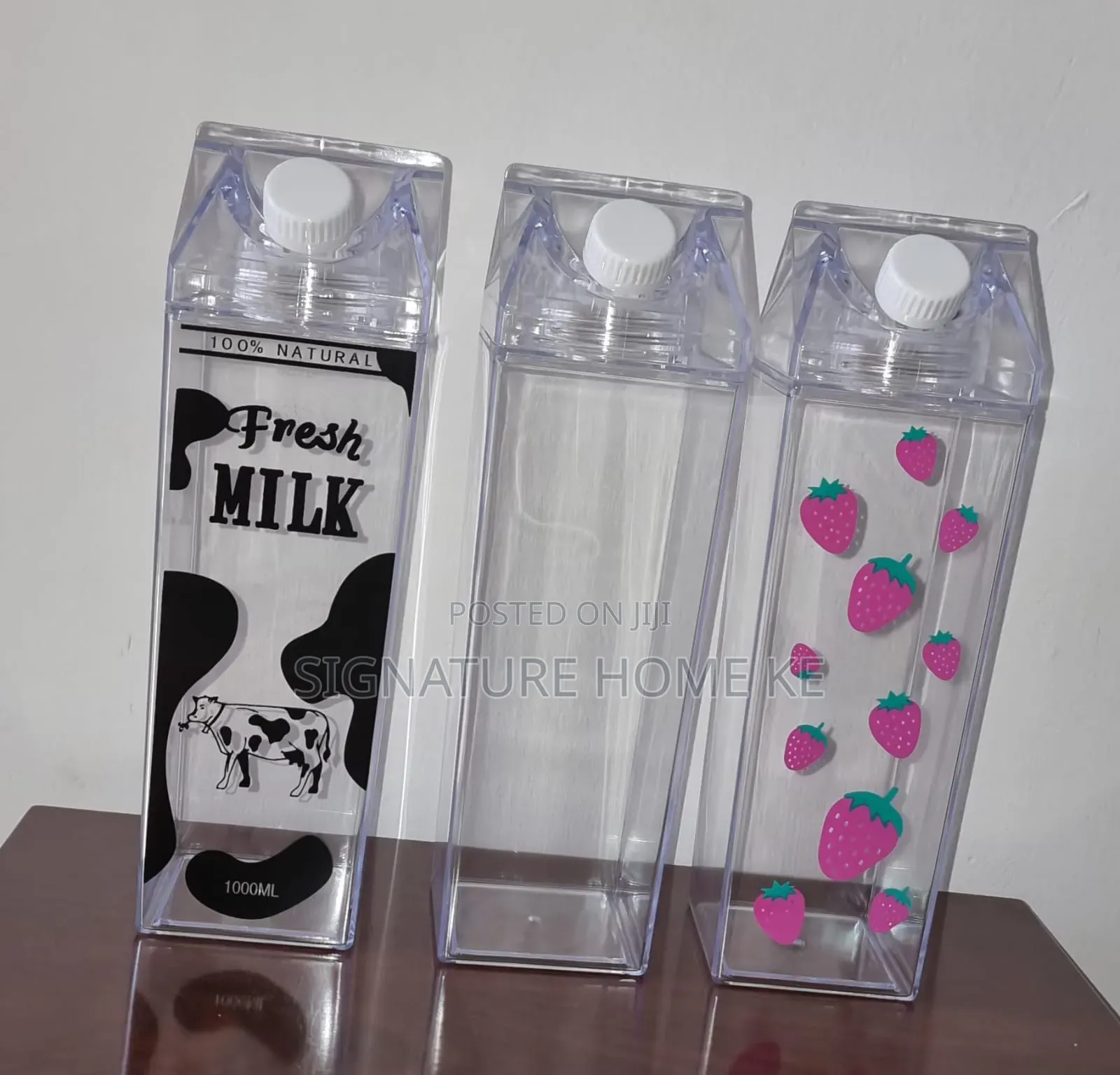 1l Acrylic Milk Fridge Bottle