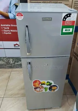 Ecomax 138 Litres Double Door Refrigerator With Handle