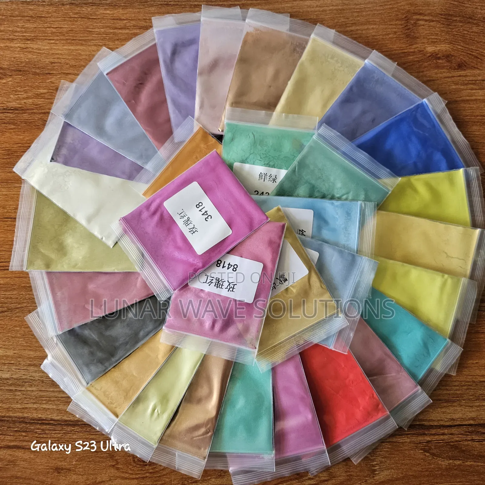 Mica Pigment Metallic Colors (5g)