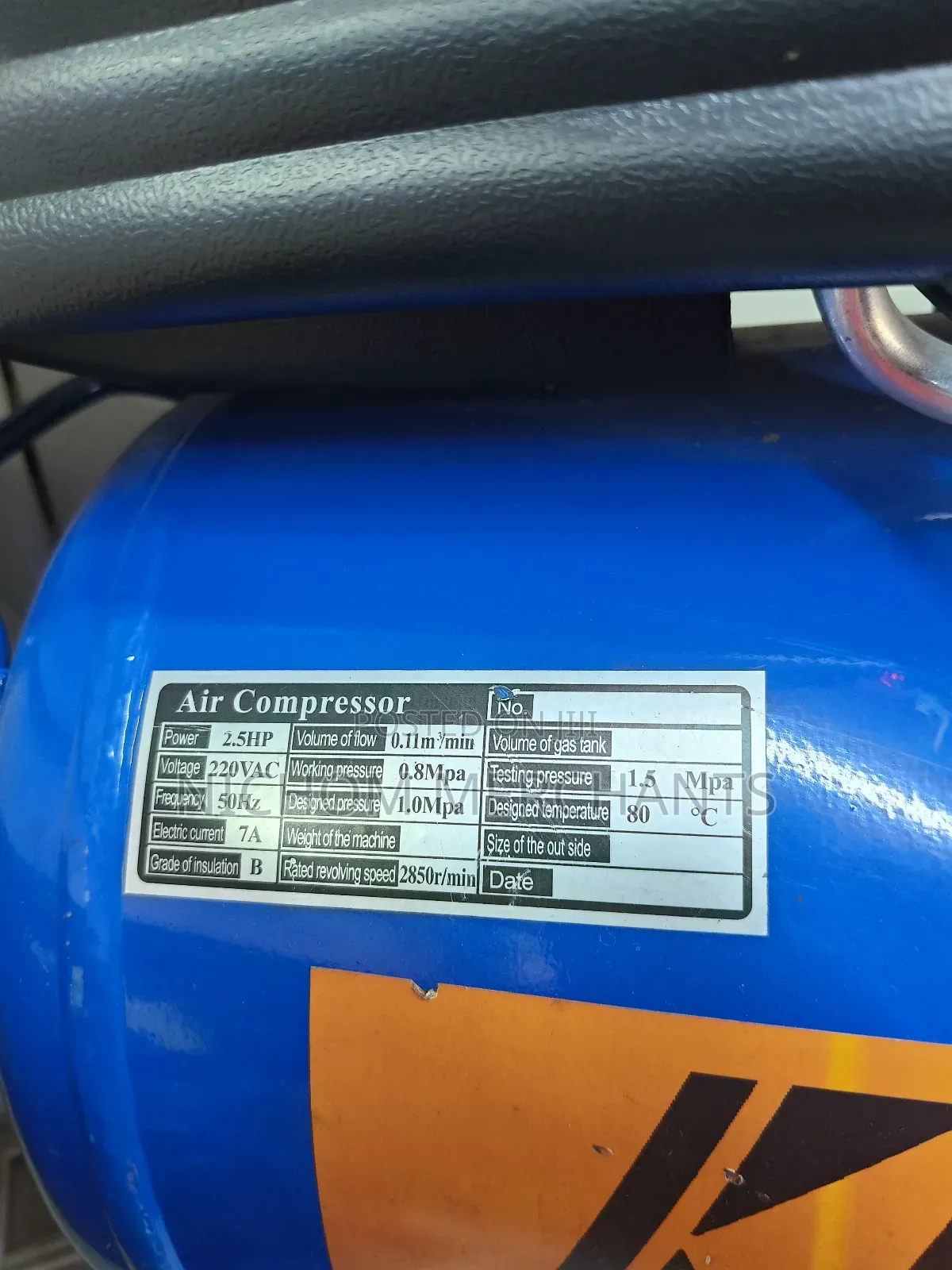 Kunda 25ltrs Electric Air Compressor/Electric Compressor