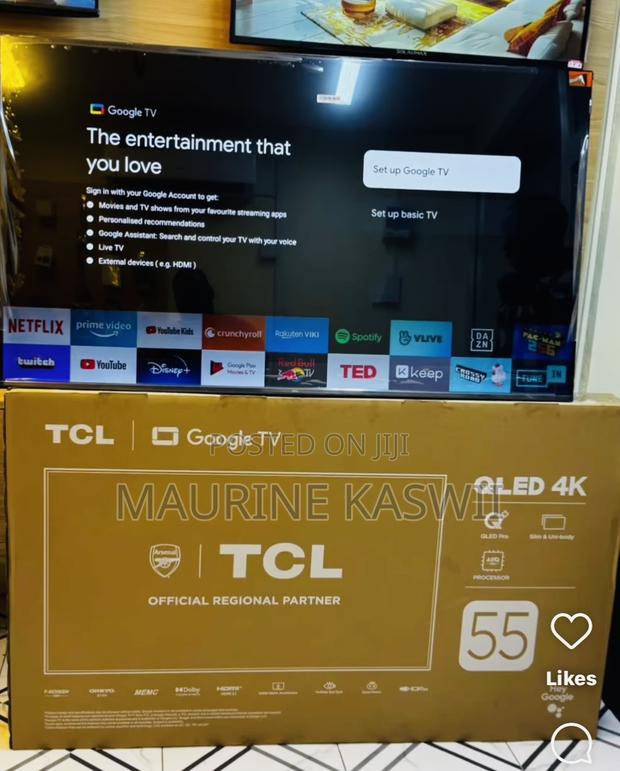 TCL 55” Qled Pro Google (2024) Model 55 C655 - main view