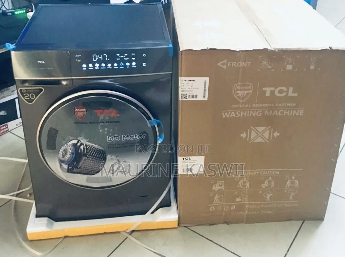 TCL Washer Dryer Front Load Machine 10/7kg