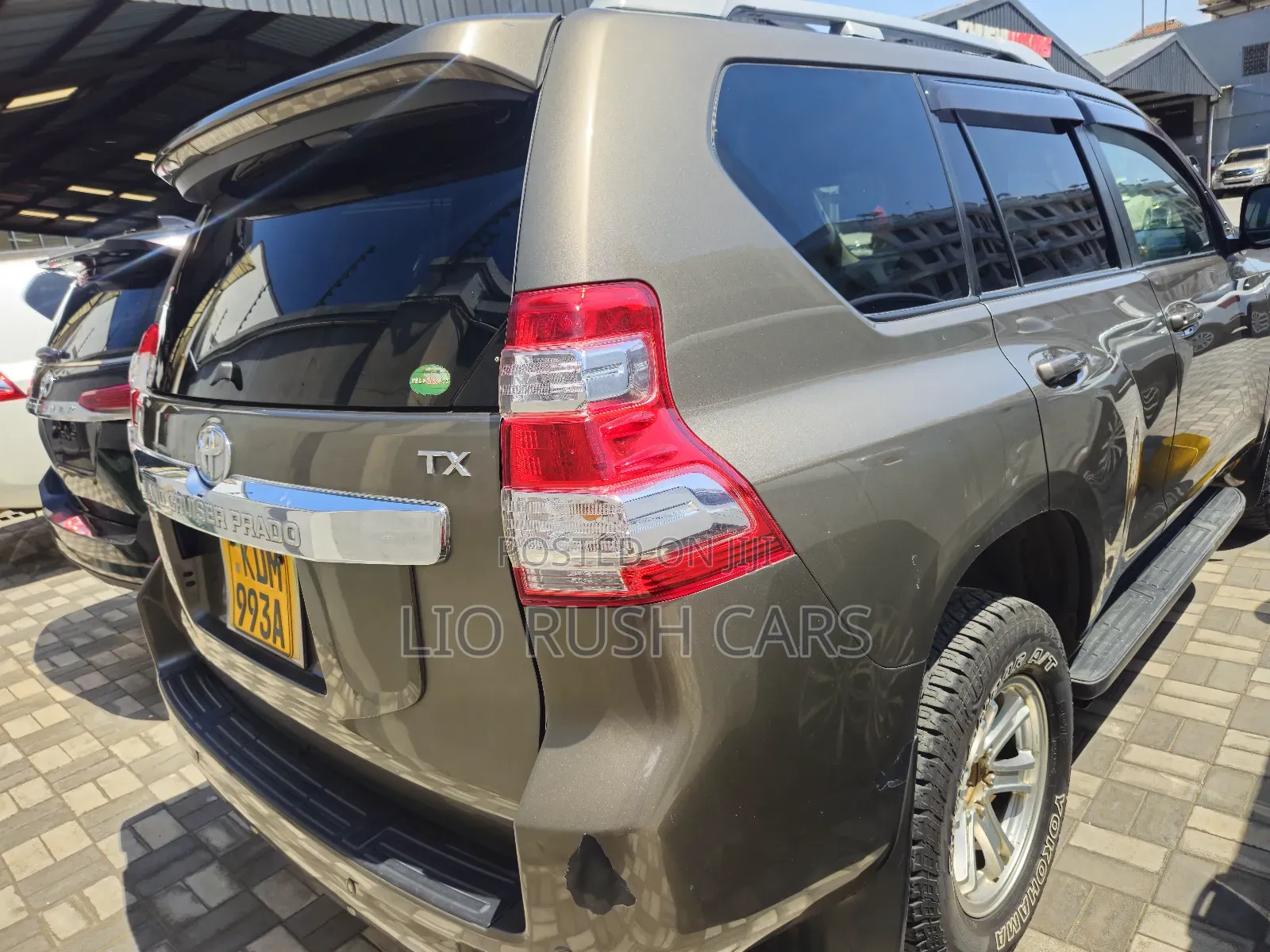 Toyota Land Cruiser Prado 2017 Gray