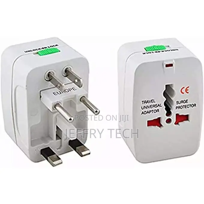 2 Usb Charging Universal Travel Adapter All-in-One Internati