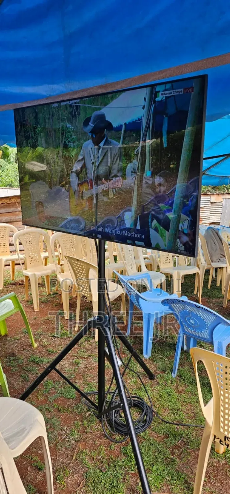 For All Types Of Events We Offer Nice Tv Screens Set Up