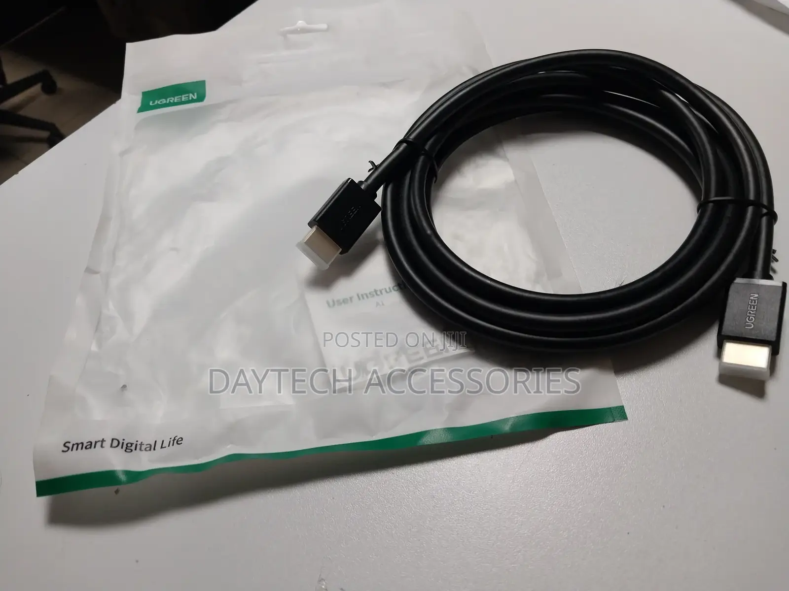 Ugreen Hdmi Cable Male to Male Black 5m