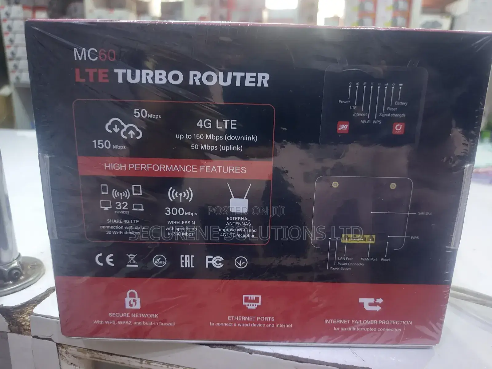 Olax Mc60 Lte Turbo Router,