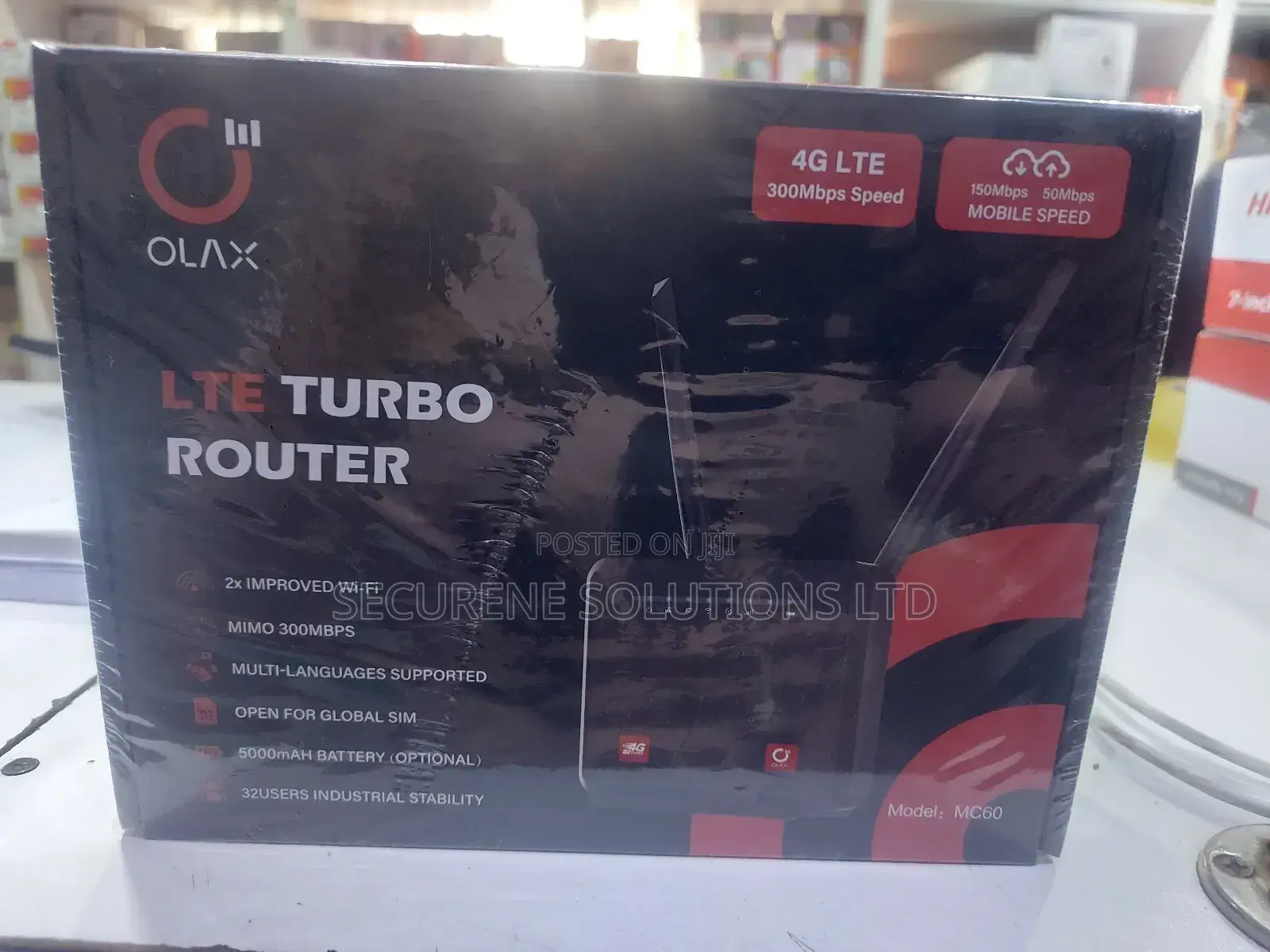 Olax Mc60 Lte Turbo Router,
