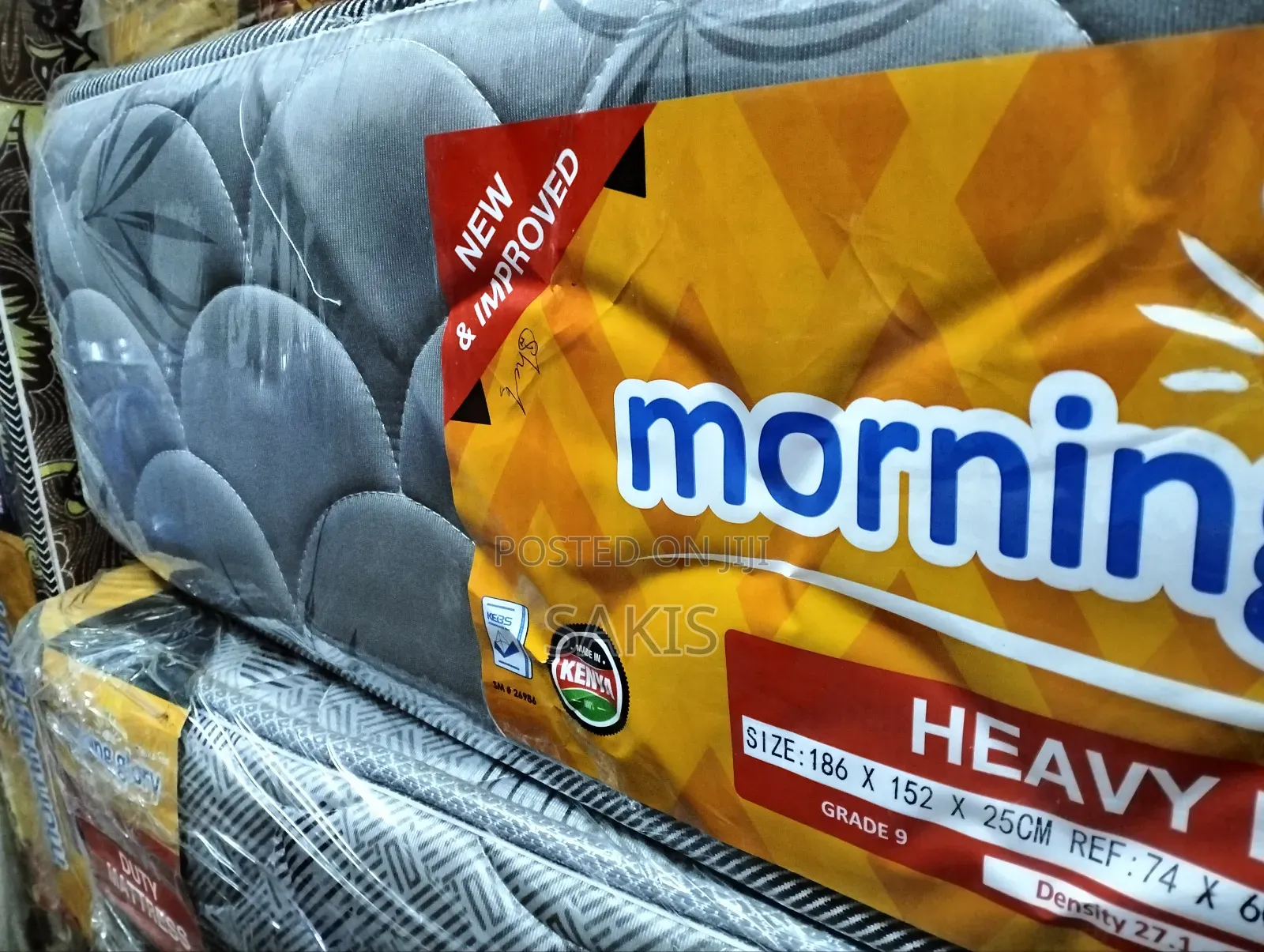 Master! 6 X 6 X 10 Heavy Duty Quilted Superfoam Mattresses