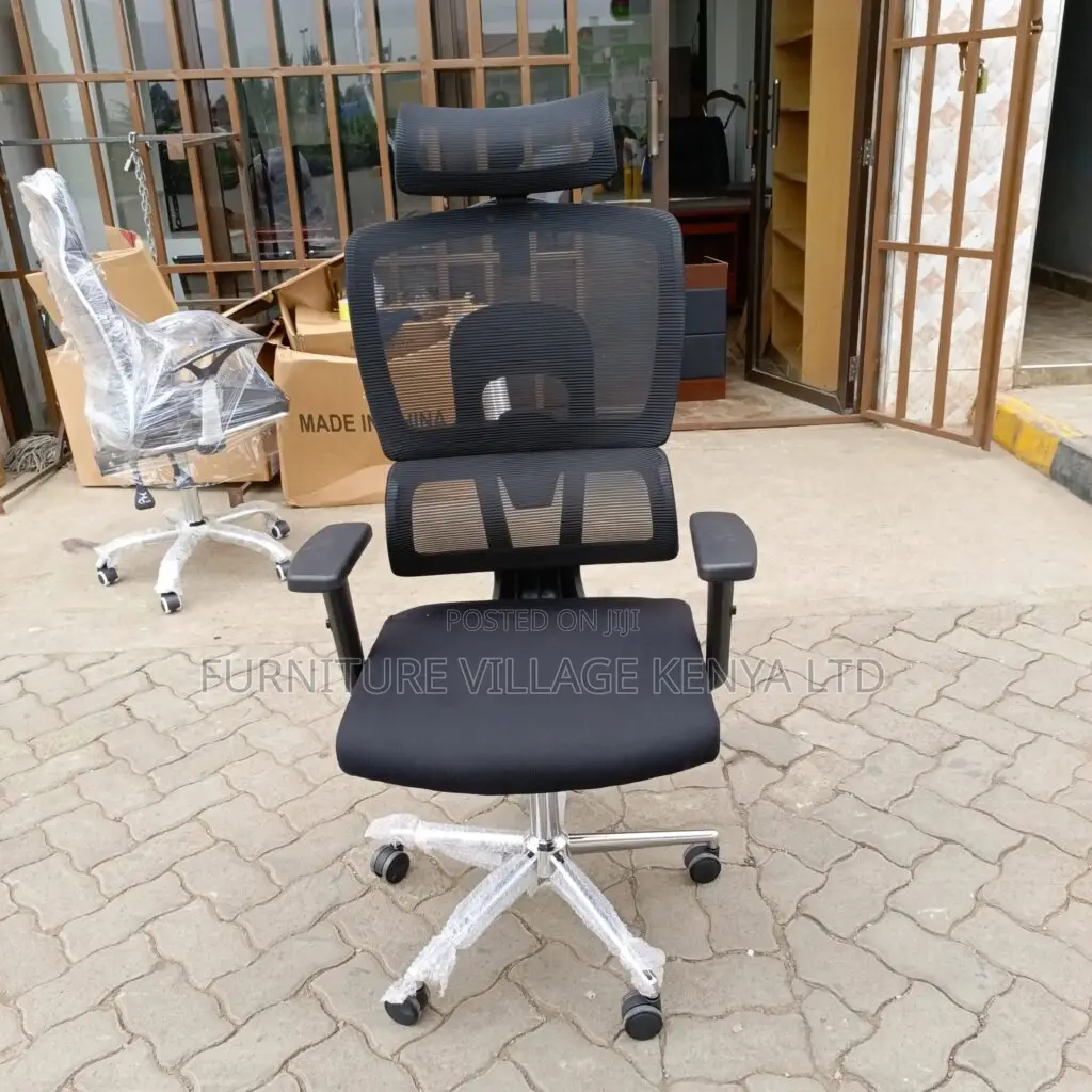 Chairs - Strong High-Back Orthopedic Office Seat