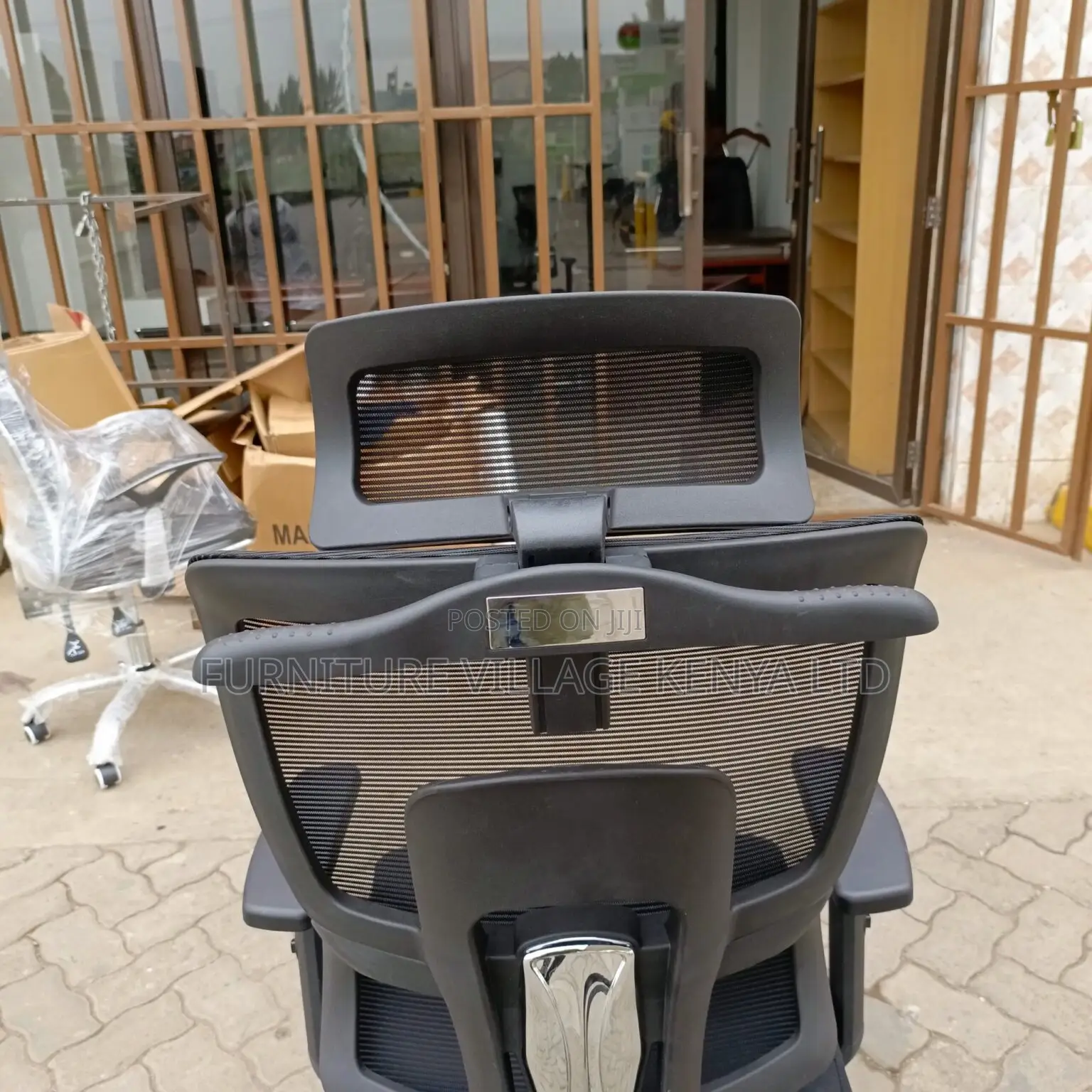 Chairs - Strong High-Back Orthopedic Office Seat