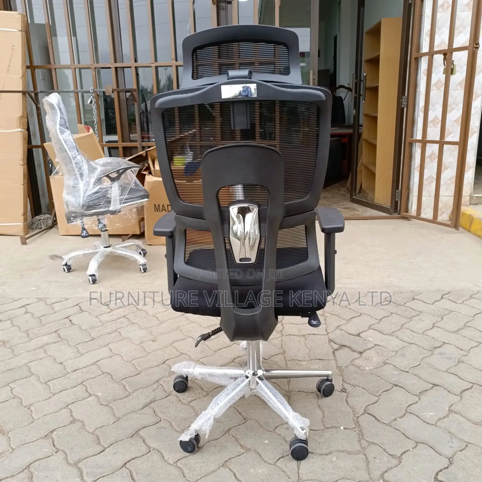 Chairs - Strong High-Back Orthopedic Office Seat