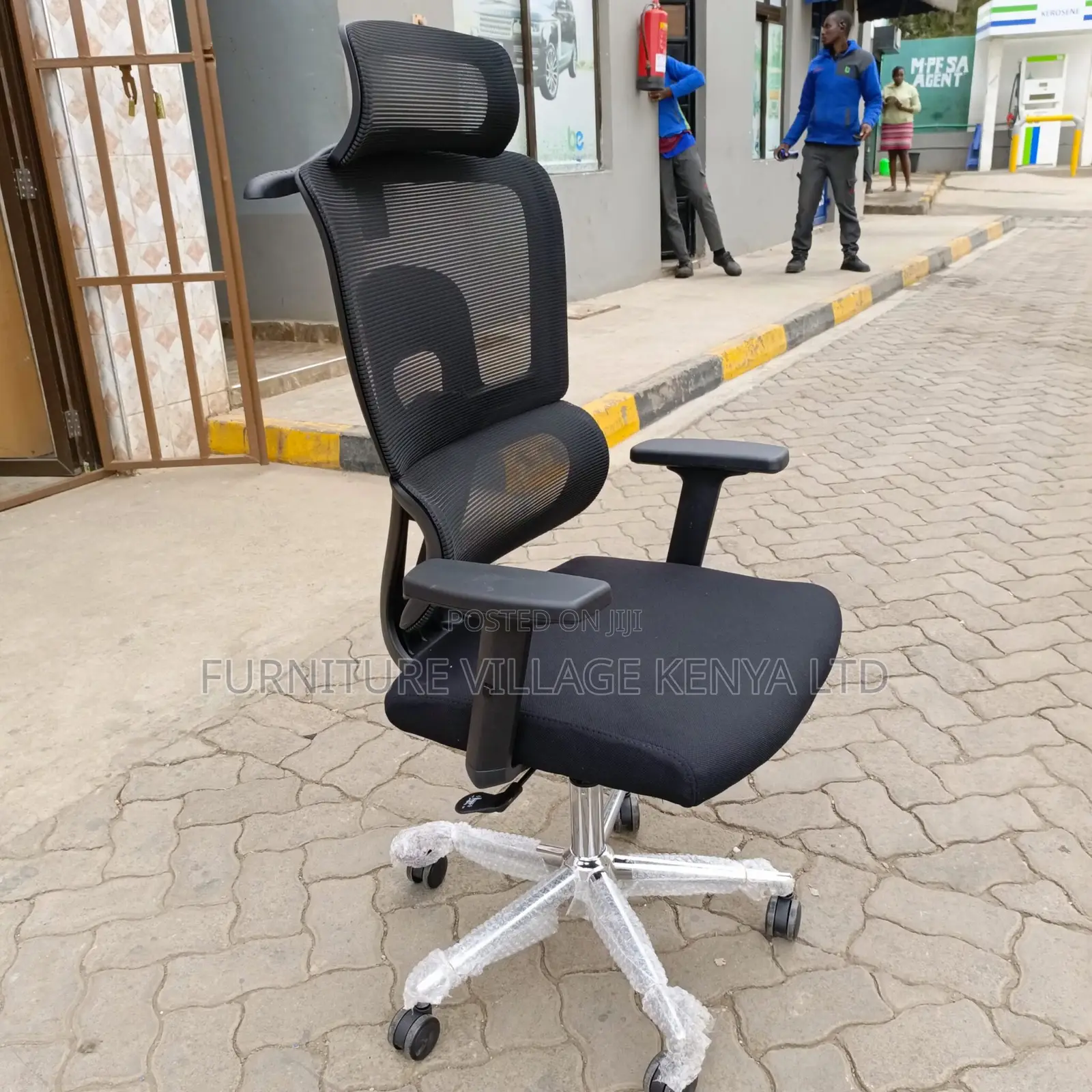 Chairs - Strong High-Back Orthopedic Office Seat