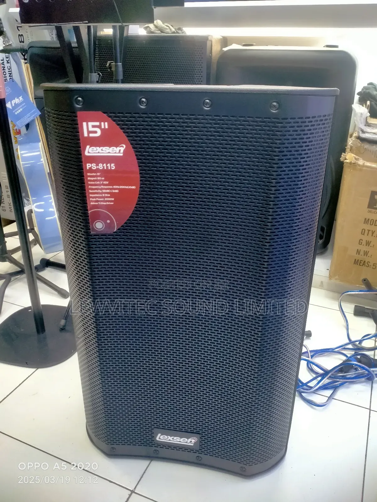 New Lexsen Plastic Speaker