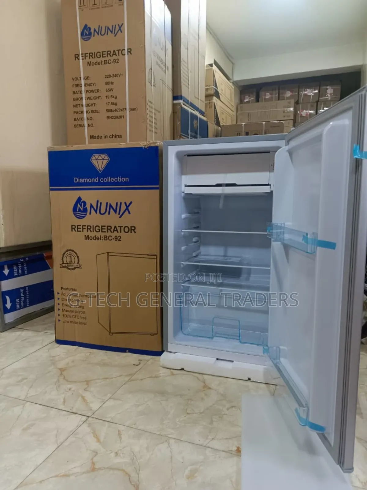 Nunix 92l Model Bc-92 Single Door Direct Cool Refrigerator