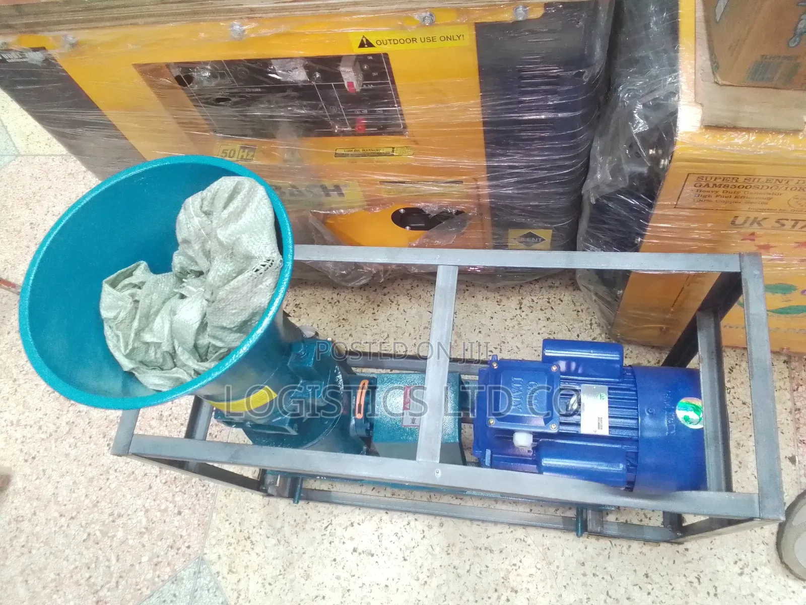 Pellete Machine Complete With 5 Hp Electric Motor
