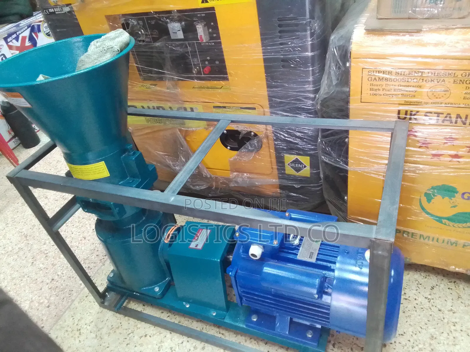 Pellete Machine Complete With 5 Hp Electric Motor