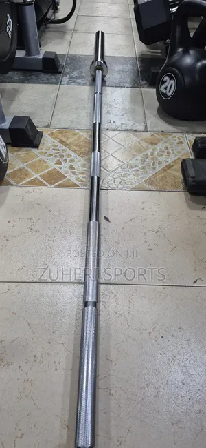 2.2m Olympic Barbell 20kgs With Bearing; 500kgs Load