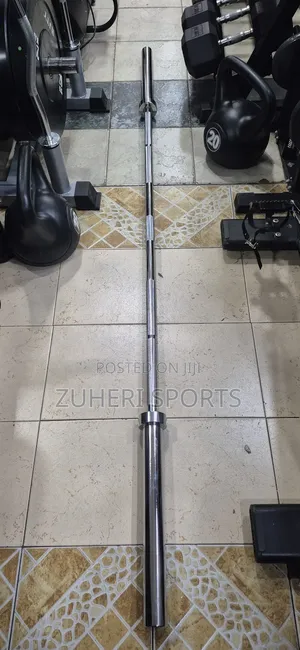 2.2m Olympic Barbell 20kgs With Bearing; 500kgs Load