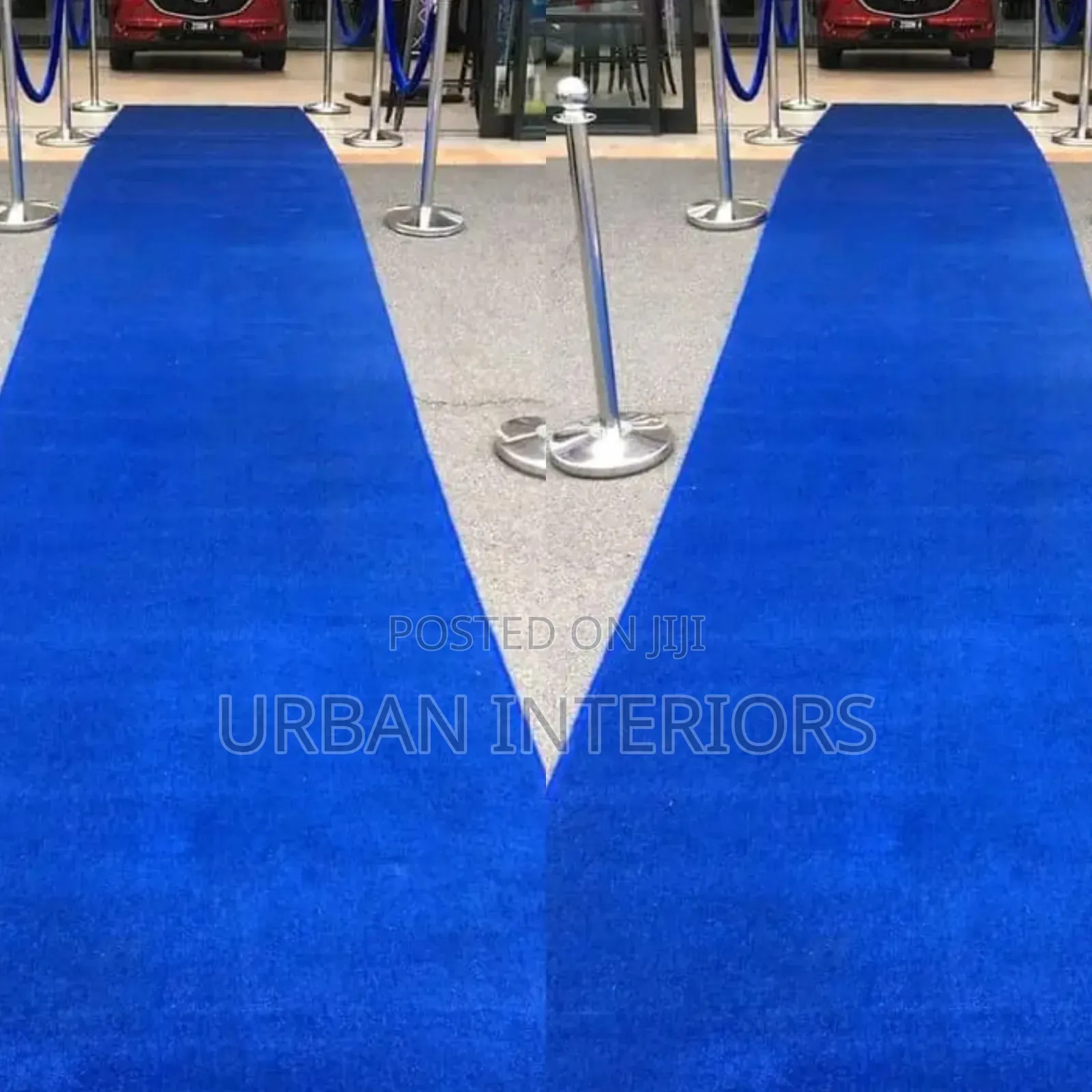 Blue Wall to Wall Carpets. Event Carpets