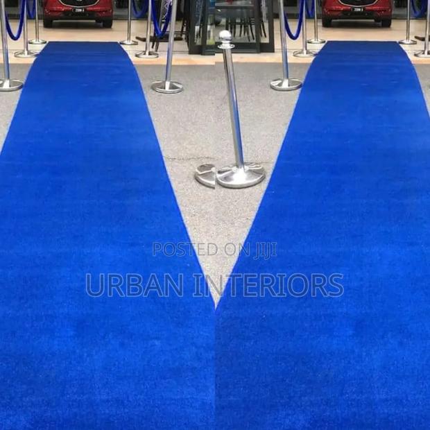 Blue Wall to Wall Carpets. Event Carpets