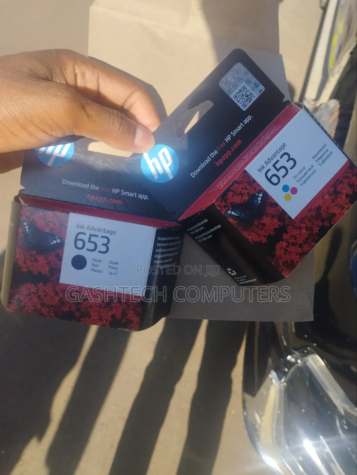 Hp 653 Ink Cartridge Color
