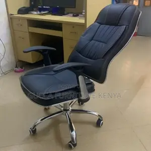 Office Chairs: Generic Leather Boss Office Home Chair