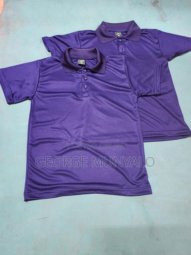 Plain Rice Net Polos - main view