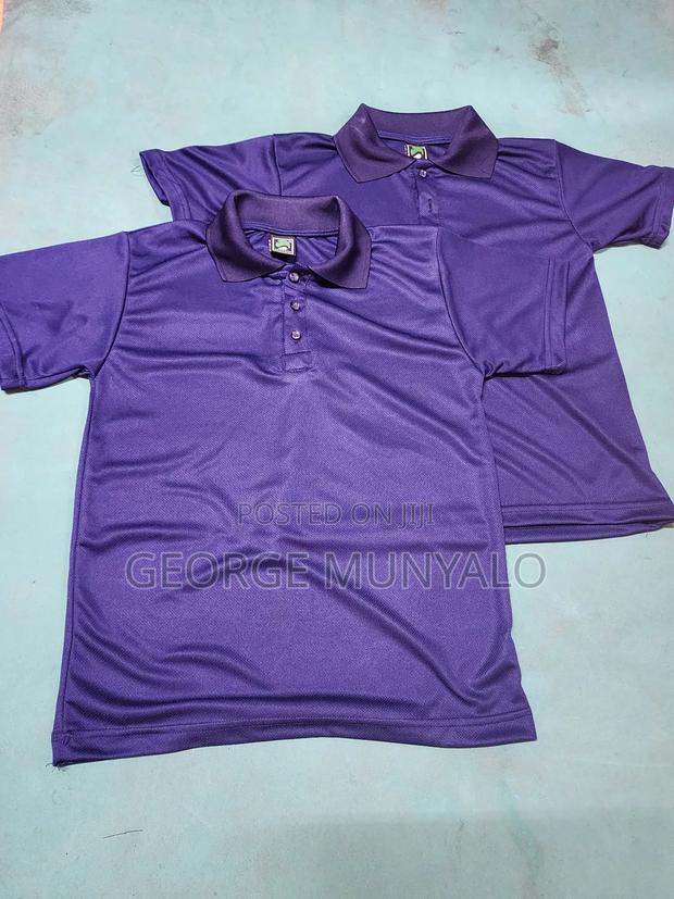 Plain Rice Net Polos - thumbnail 2