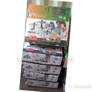 72pcs Marwa Cookware Set