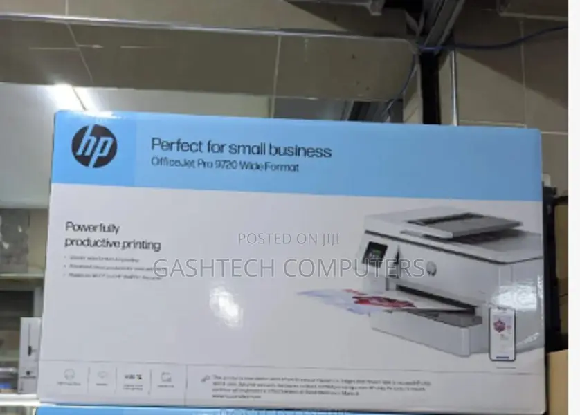 Hp Officejet Pro 9720 Inkjet Colored Printer